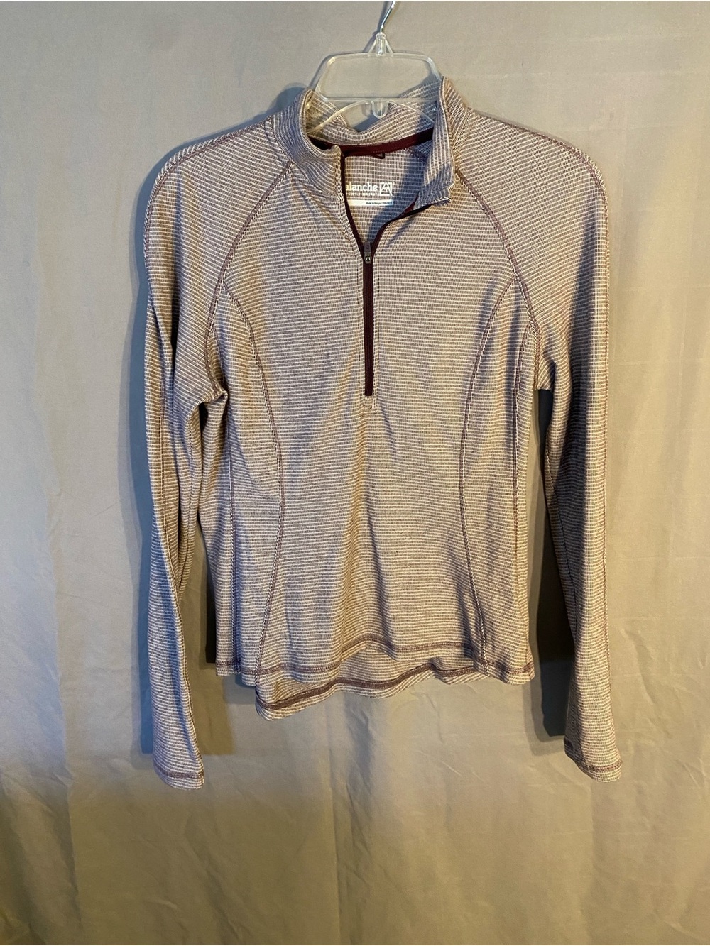 Avalanche Burgundy Half-Zip Turtleneck Pullover